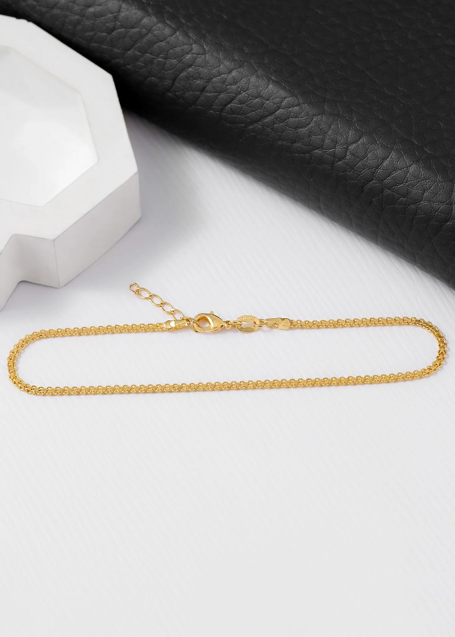 Tobillera Tejido Chino 2mm 25 cms