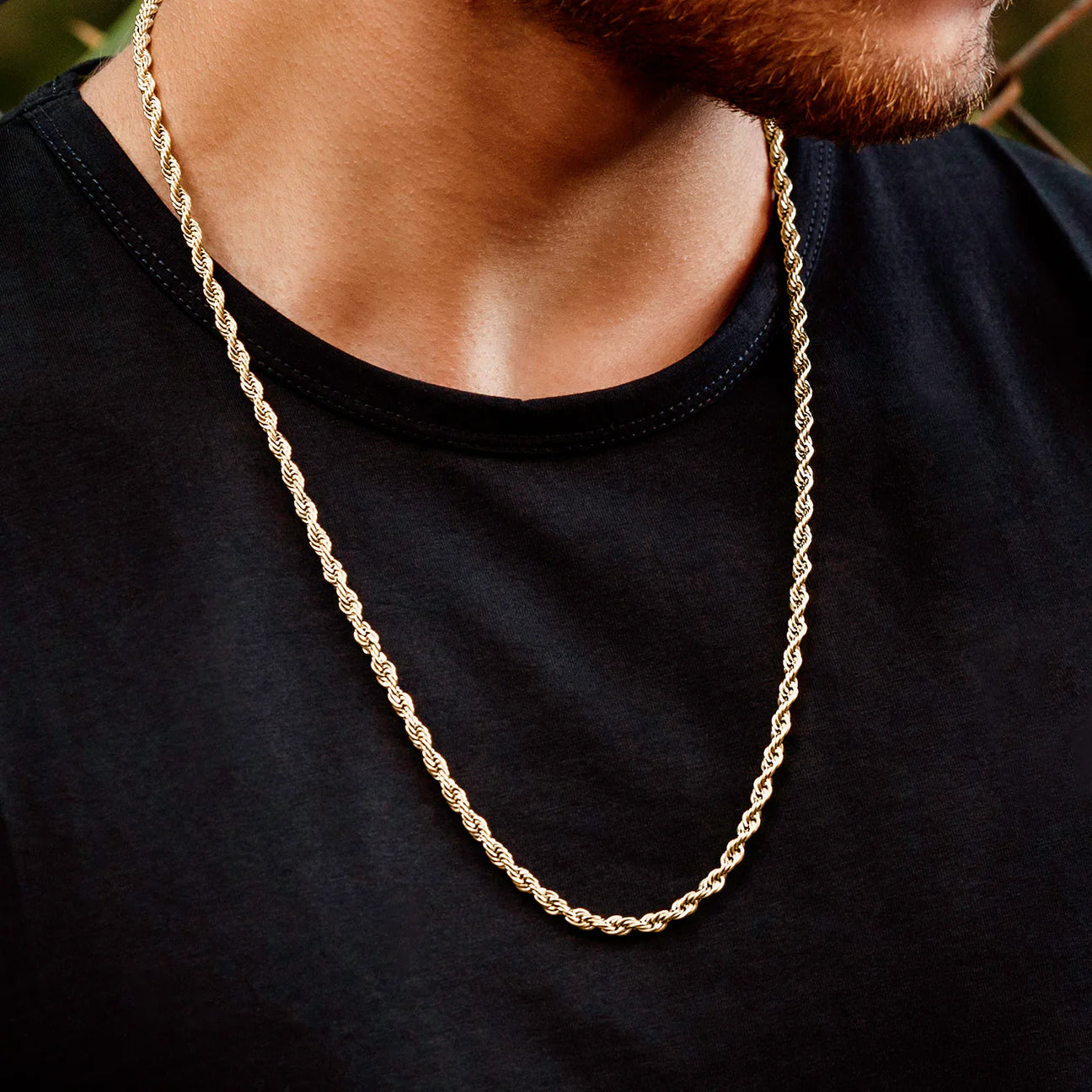 Cadena Lazo 4mm Alta Gama (65cms)