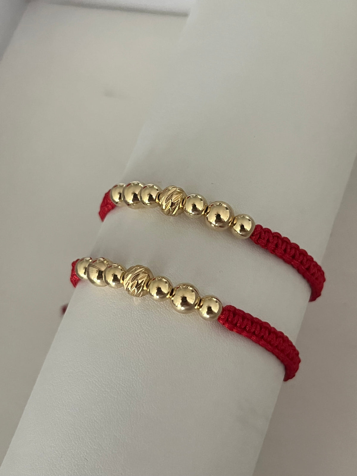 Pulseras parejas 6mm y 5mm