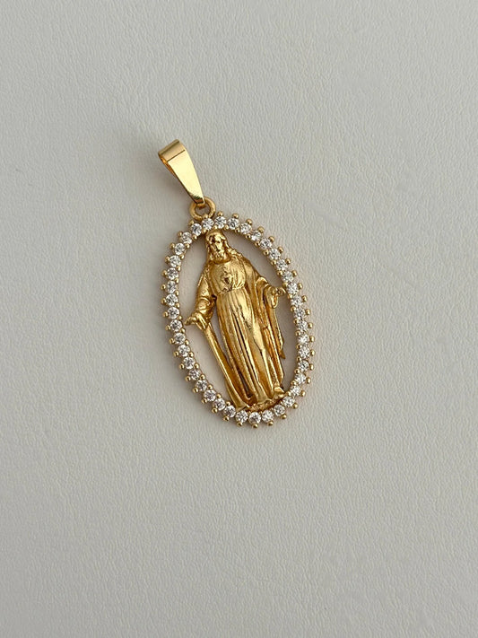 Dije jesucristo circonias exclusive 4cms