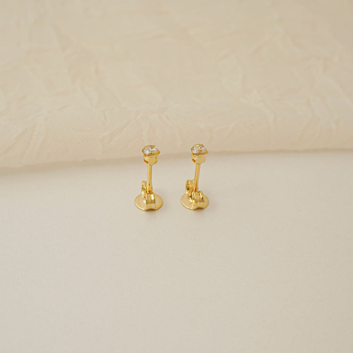 Topos Circonia redonda cristal 2mm