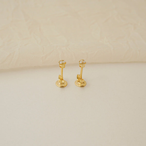 Topos Circonia redonda cristal 2mm