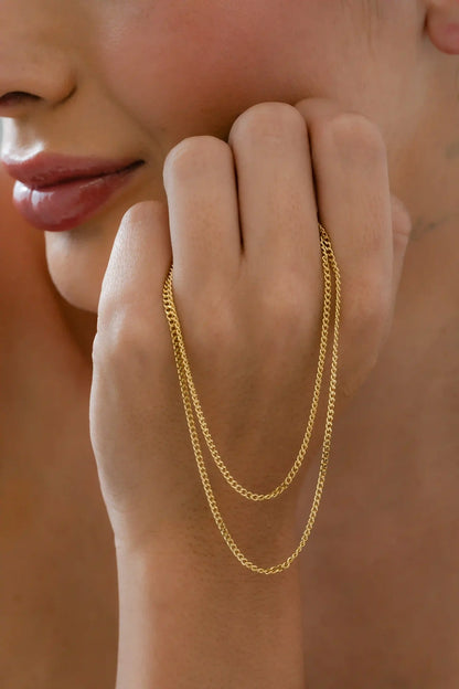 Cadena Cubana 1.8mm 45cm