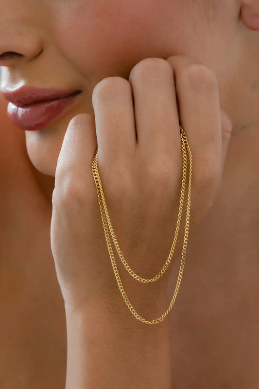 Cadena Cubana 1.8mm 45cm