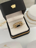 Anillo Entrelazado 3mm y 4mm