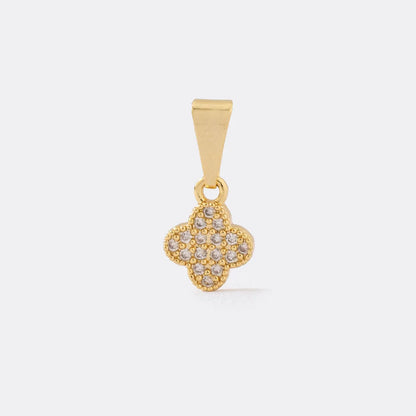 Dije clover circonias 0.7mm