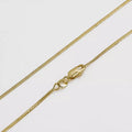 Cadena Serpiente Plana Delgada 1mm 65cm