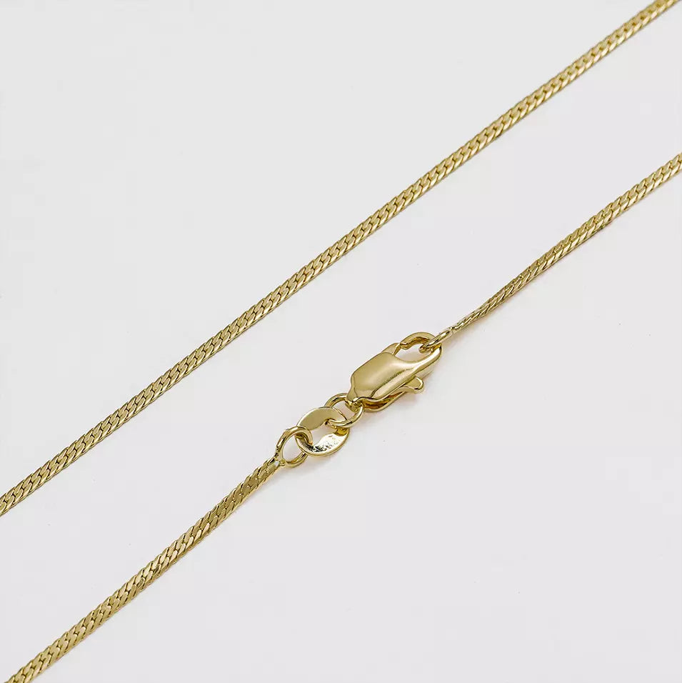 Cadena Serpiente Plana Delgada 1mm 65cm