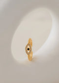 Anillo Ojo Turco Azul Ajustable