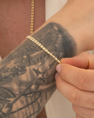PULSERA ICE GOLD 2L IT 19.5CMS
