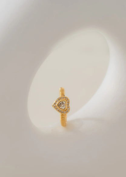 Anillo Cristal Love Ajustable