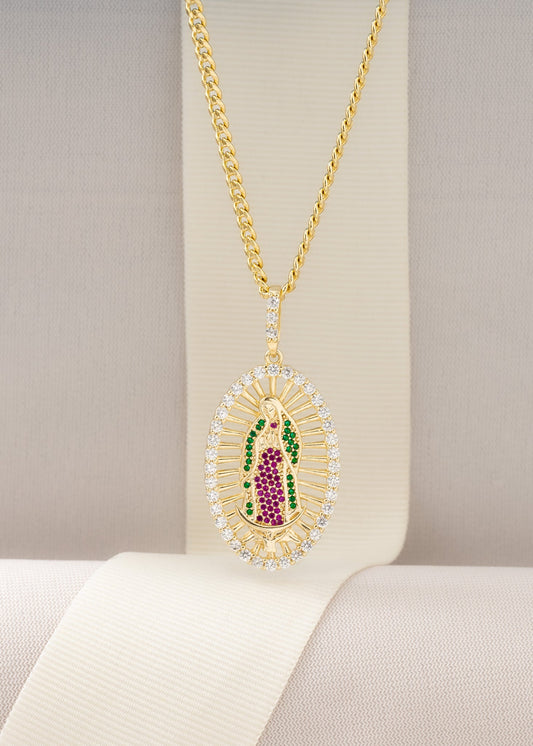 Dije virgen Guadalupe swaroski