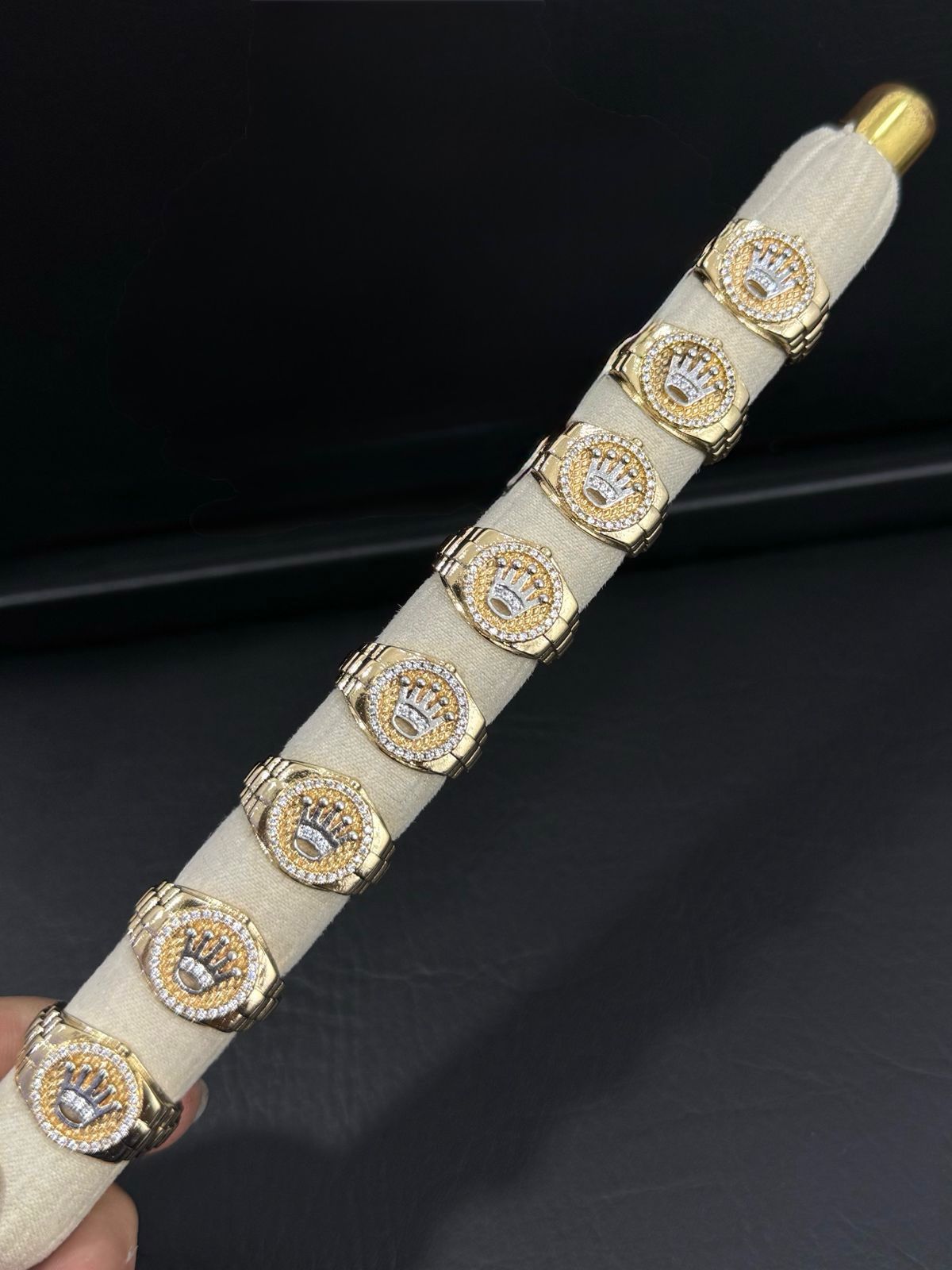 Anillo RLX con circones