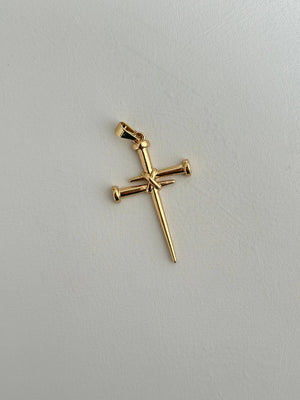 Dije cruz 3 clavos exclusive 4.8cms