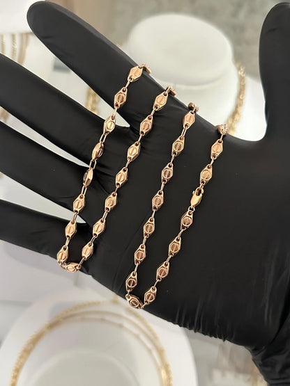 Cadena Carter Rosa Exclusive 60cm