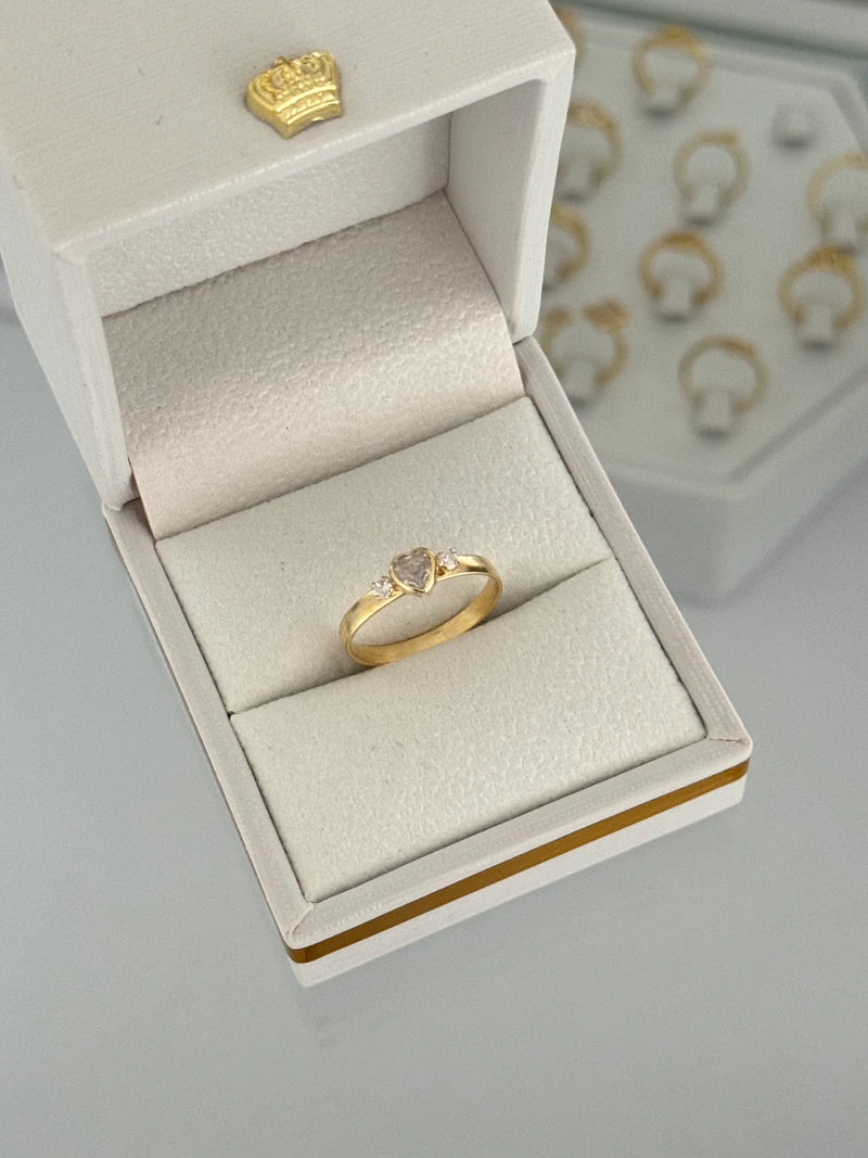 Anillo Corazones Circones