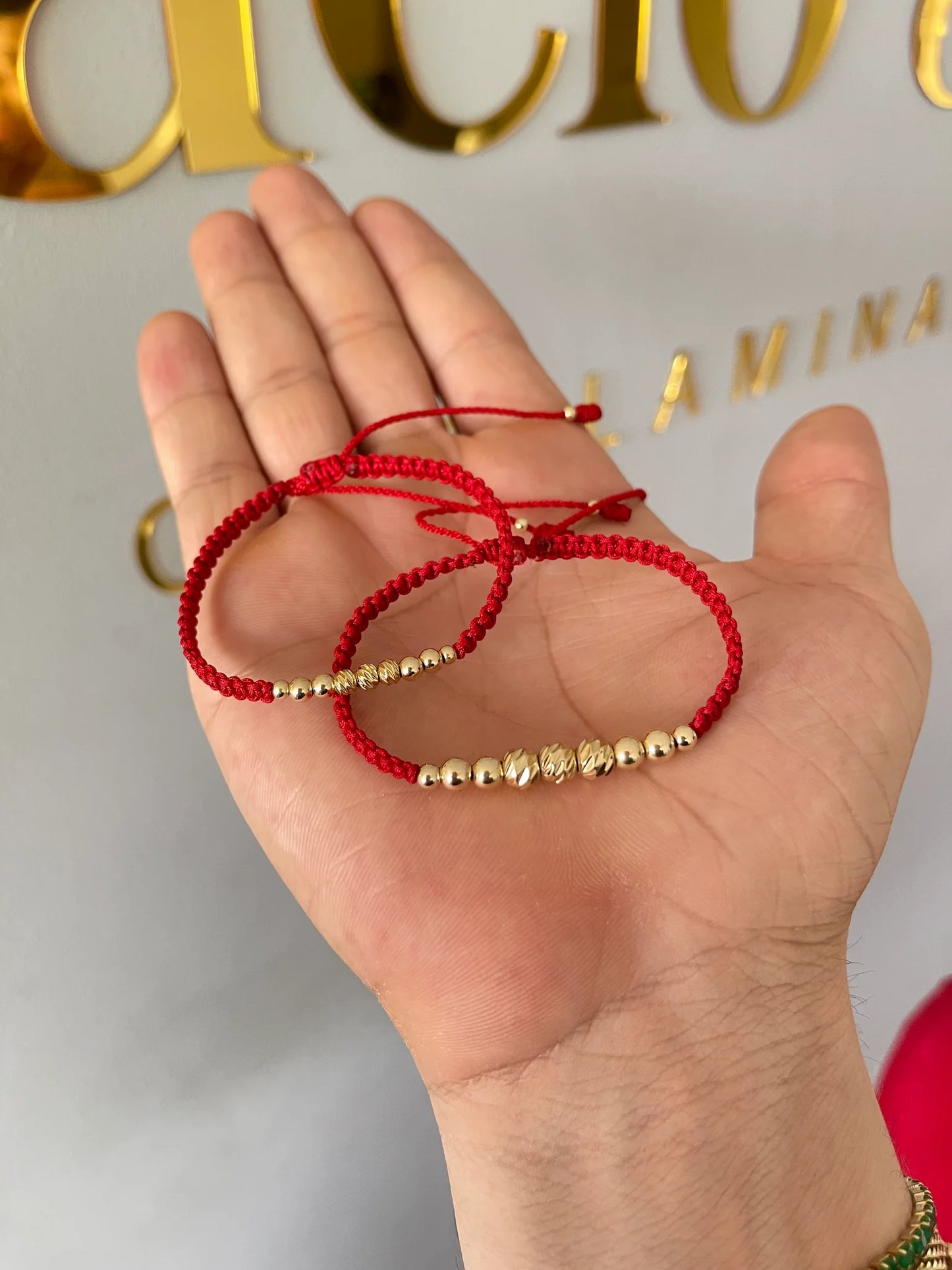 Pulseras de parejas diamantado 6mm 5mm 4mm