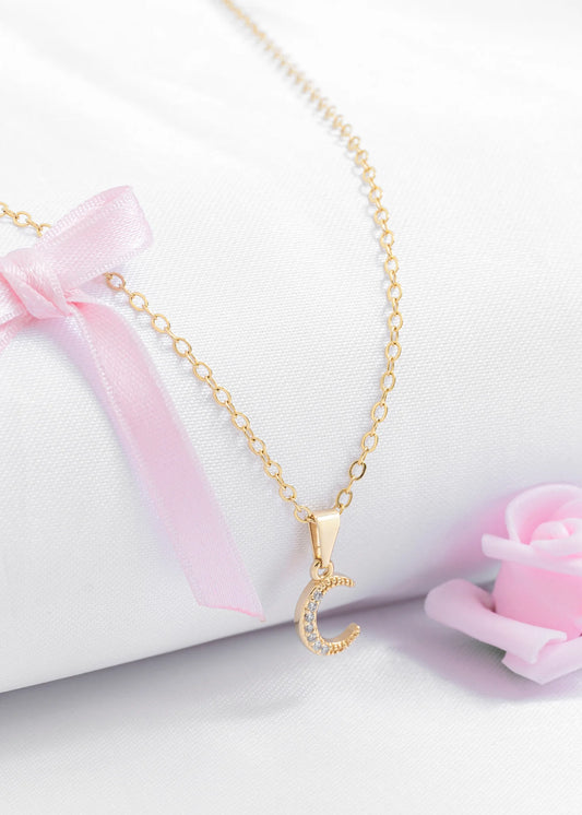 Cadena Aros (45cm) + Dije Luna Circones