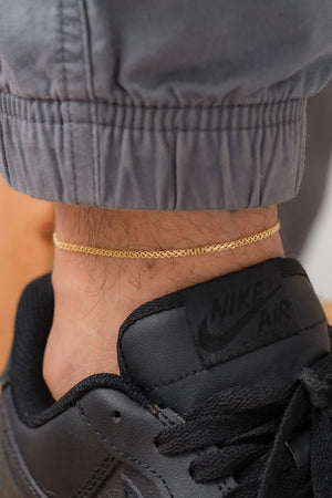 Tobillera Tejido Chino 2mm 25 cms