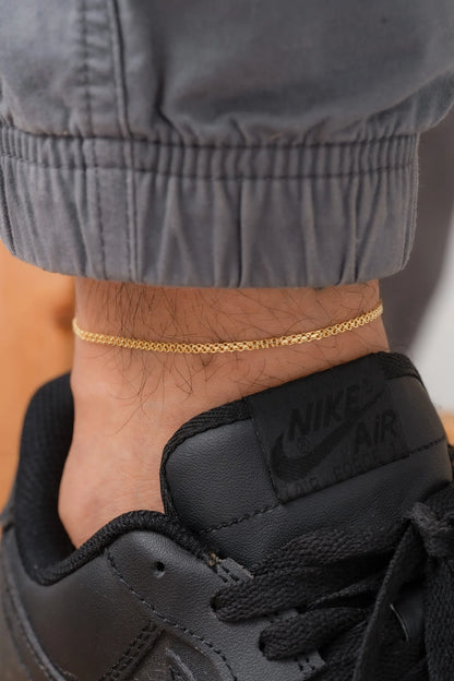 Tobillera Tejido Chino 2mm 25 cms