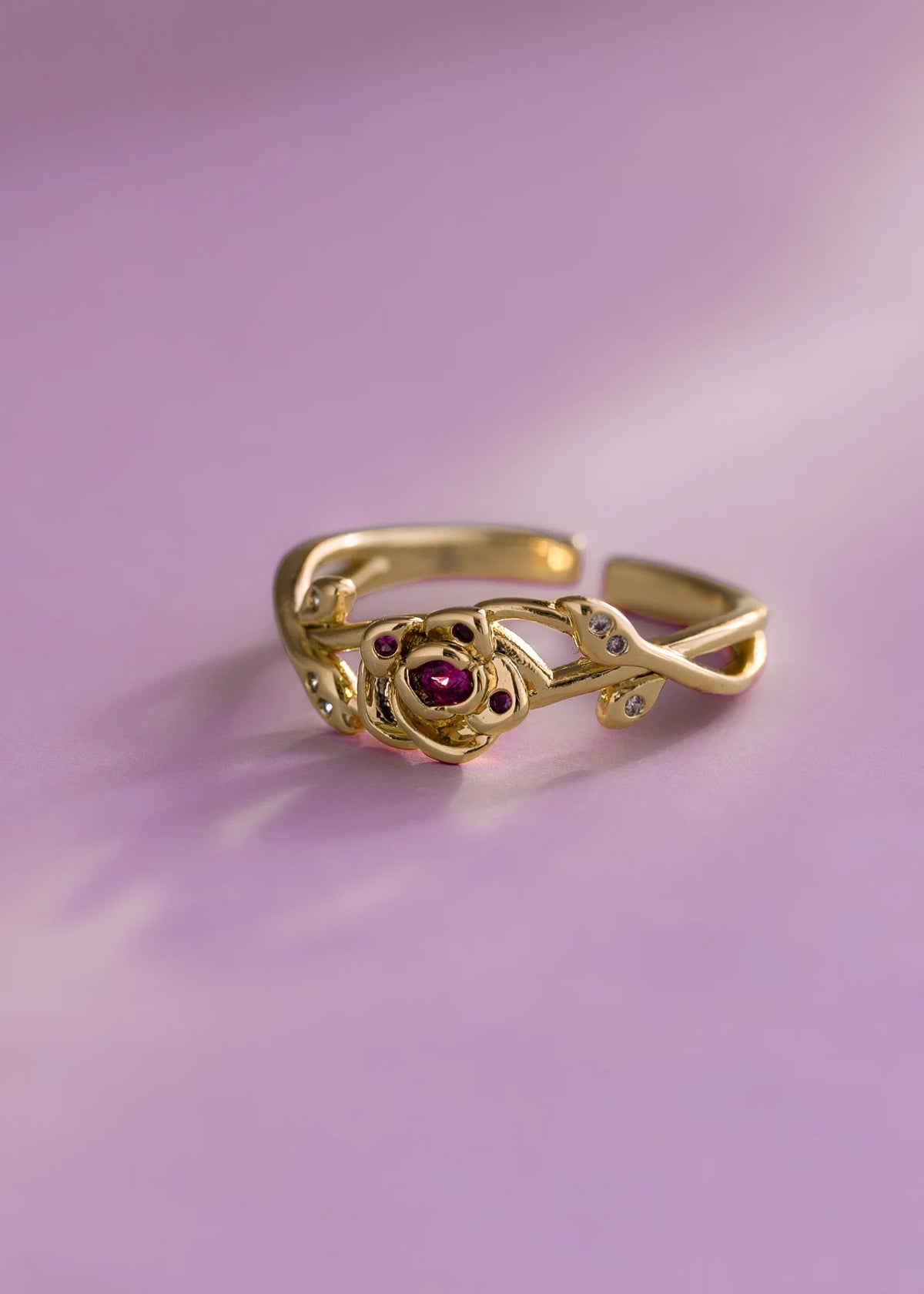 Anillo Rose Crown Ajustable