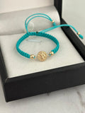 Pulsera de bebé San Benito pequeña 4mm
