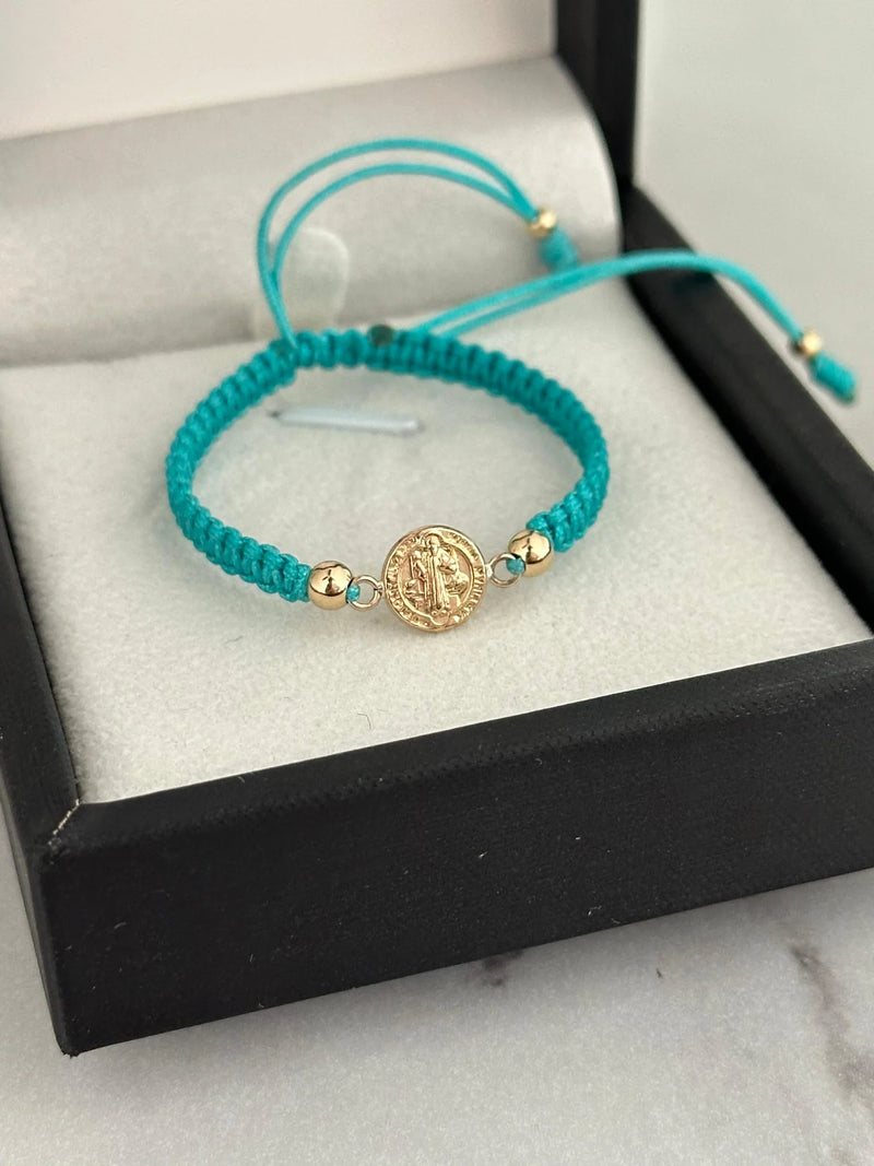 Pulsera de bebé San Benito pequeña 4mm