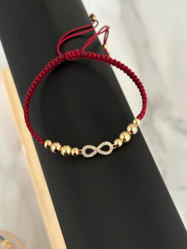 Pulsera infinito circones (5mm – 4mm)