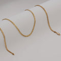 Cadena Cubana Diamantada IT 3.1mm 65cm