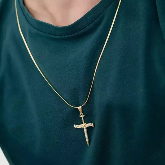 Cadena Serpiente Plana Delgada 1mm 65cm