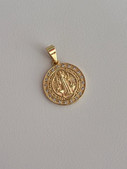 Dije San Benito Swarovski Exclusive