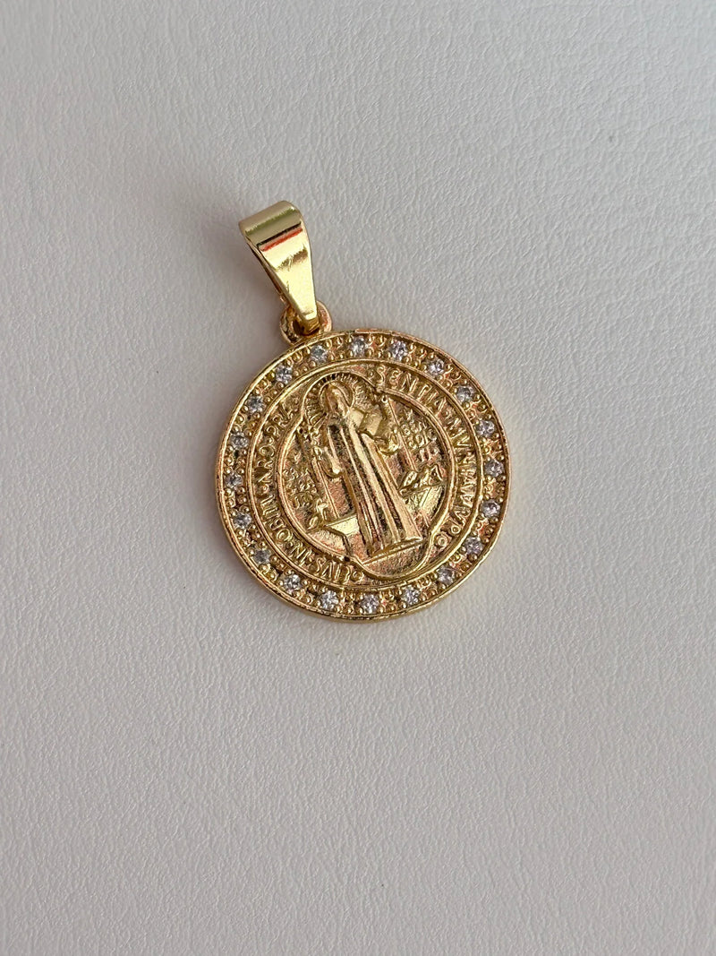 Dije San Benito Swarovski Exclusive