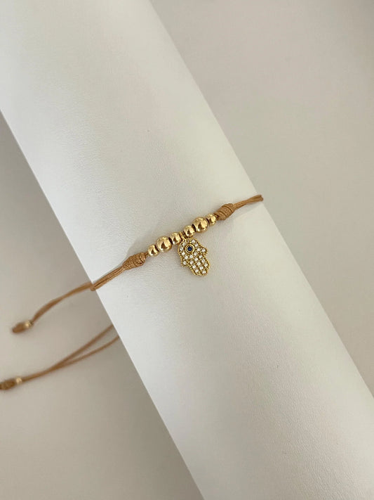 Pulsera mano hamsa