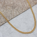 Cadena Cubana Continua 4mm (65cms)