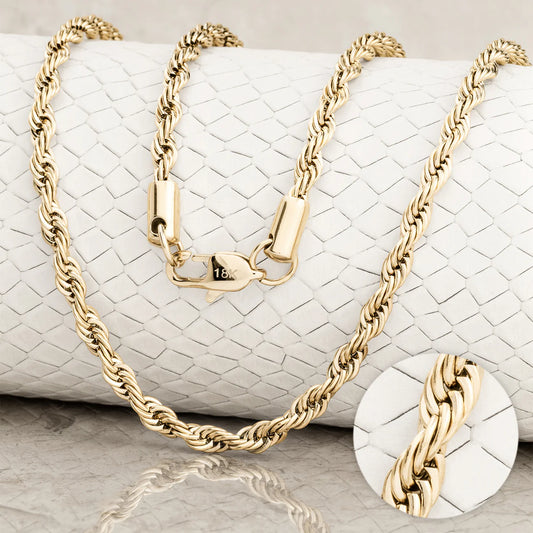 Cadena Lazo 4mm Alta Gama (65cms)