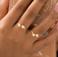 Anillo Corazones Ajustable