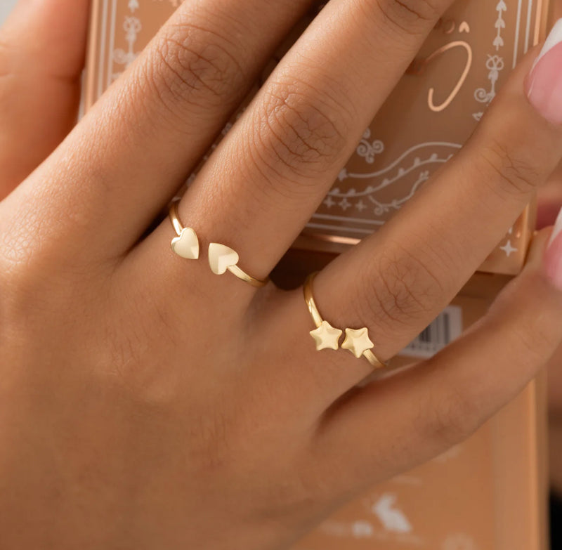 Anillo Corazones Ajustable