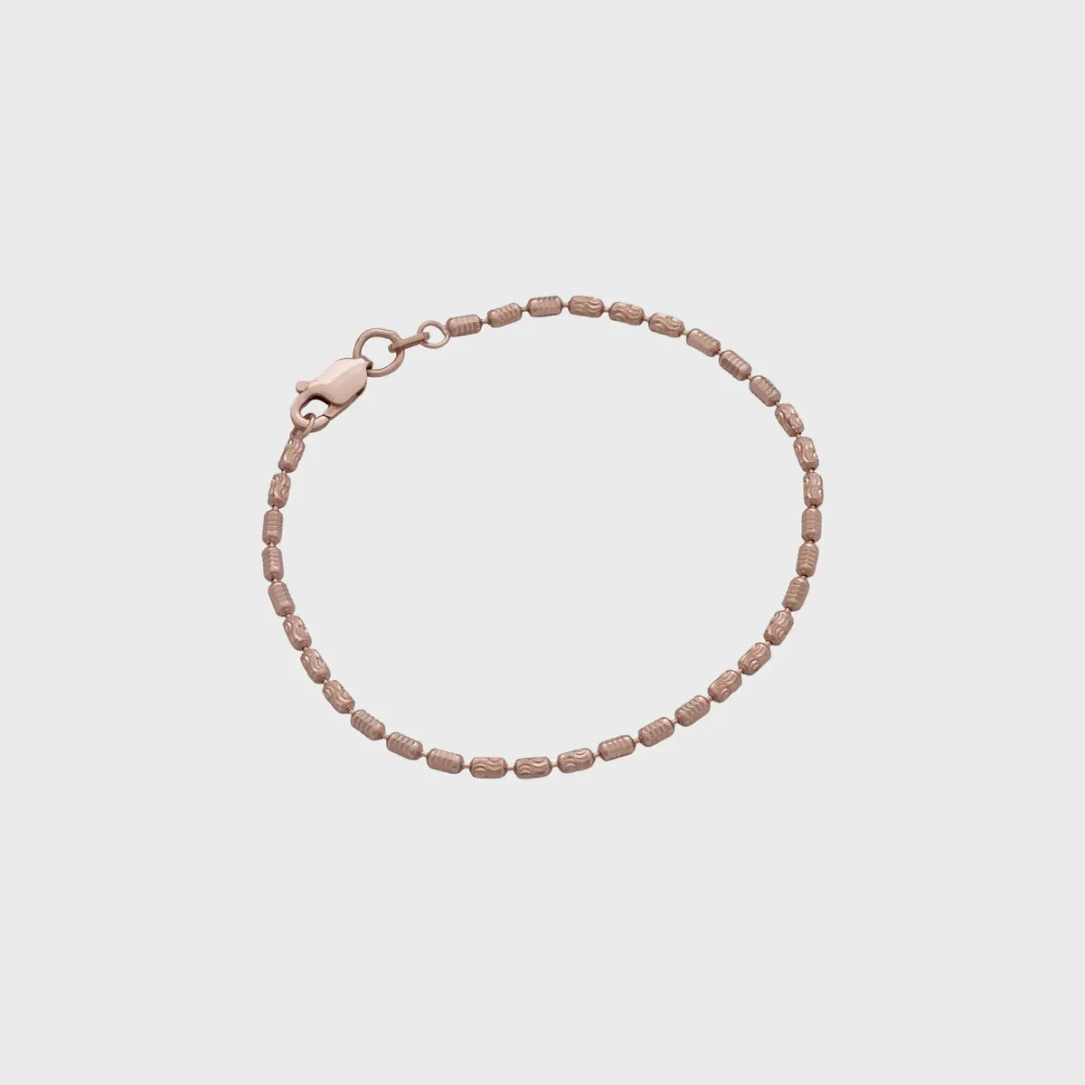 PULSERA BARRIL PRISMC ROSE IT 19.5 CMS