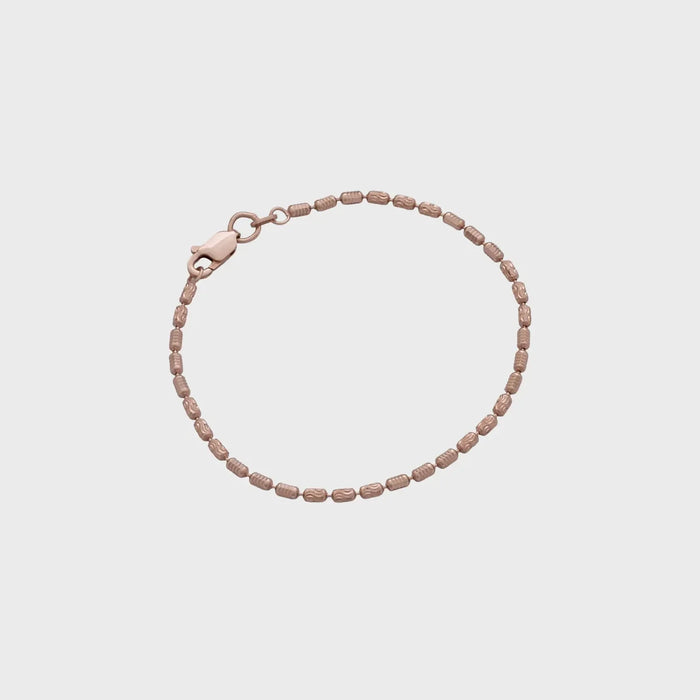 PULSERA BARRIL PRISMC ROSE IT 19.5 CMS