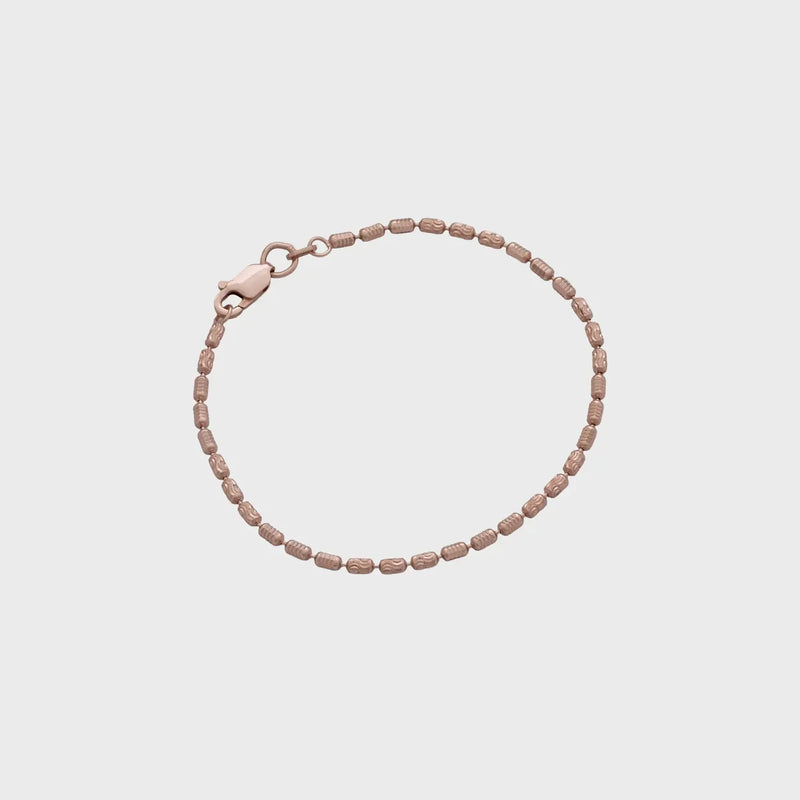 PULSERA BARRIL PRISMC ROSE IT 19.5 CMS