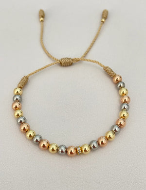 Pulsera 3 oros