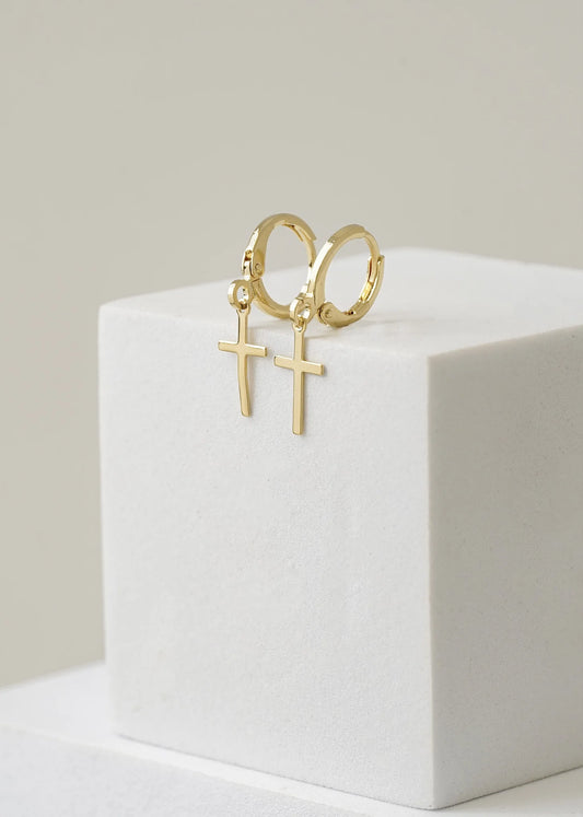 Argollas Cruz Delgada