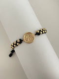 Pulsera Fe Entrelazada 4mm