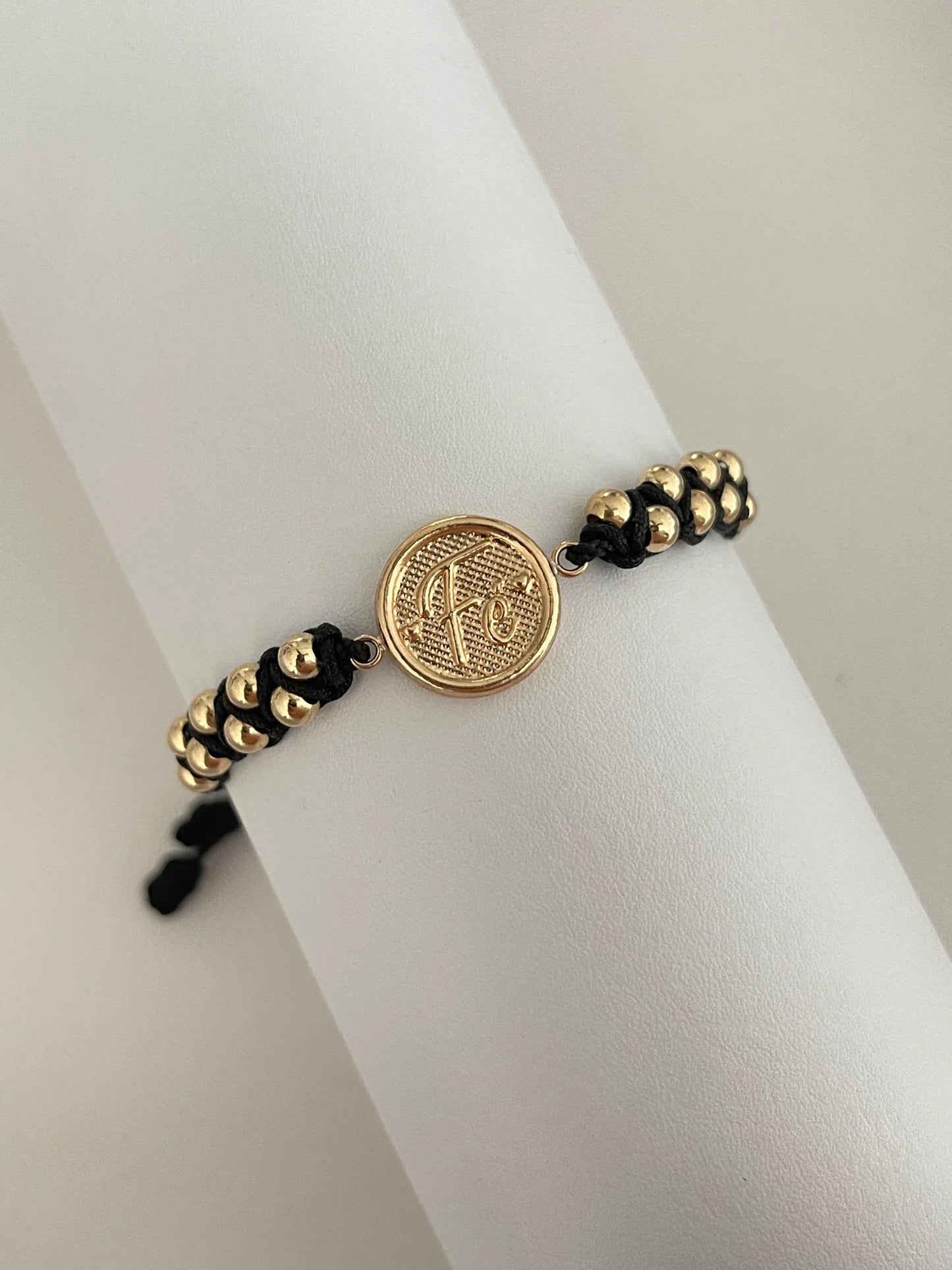 Pulsera Fe Entrelazada 4mm