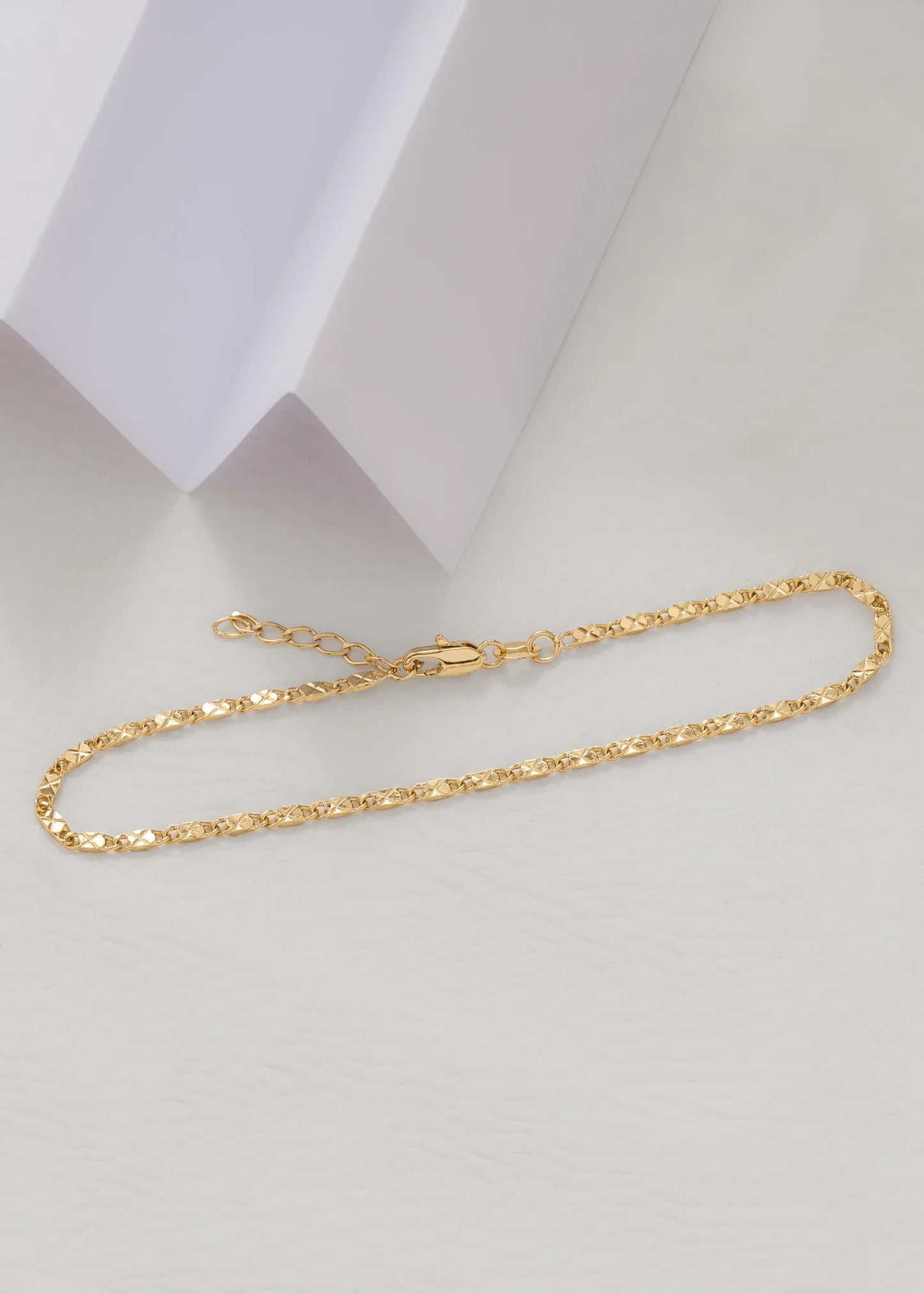 Tobillera Destellos 2.5mm 24.5 cms