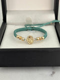 Pulsera de bebé San Miguel (4mm)