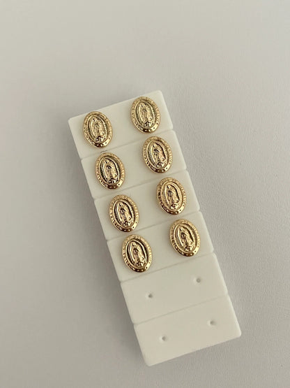 Topos Virgen Broche Seguridad