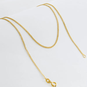 Cadena cubanita 1.5mm 65cm