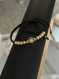 Pulsera Tejida RLX Negro Pequeña