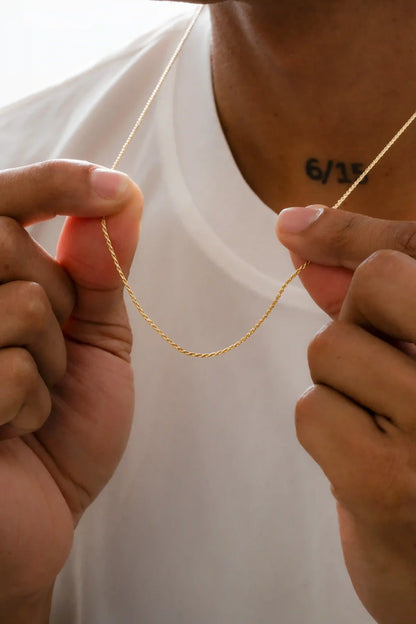 Cadena Lazito IT 1mm 65 Cms